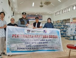 Peduli Korban Bencana Alam di Kota Padang, DPD Perbarindo Salurkan Bantuan 