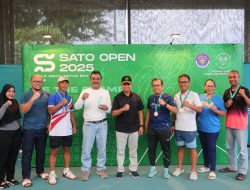 Kementerian ATR/BPN Raih Juara III Bersama pada Turnamen Tenis Antarinstansi SATO Open 2025 Piala Wakil Ketua BPK