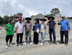 Tim Penatagunaan Tanah Kantah Lima Puluh Kota Gelar Peninjauan Lapangan PKKPR Berusaha di Nagari Tanjung Pauh