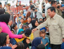 Presiden Prabowo Kuatkan Warga Palembayan, Hunian Sementara Ditargetkan Rampung Sebulan