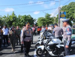 Kapolres Payakumbuh Pimpin Apel Gelar Pasukan Operasi Lilin Singgalang Tahun 2025