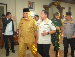 Hadiri Rakor R3P, Gubernur Sumbar Sambut Mendagri Tito Karnavian di BIM Padang Pariaman