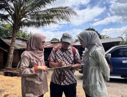 Tim Teknis Kantah Lima Puluh Kota Laksanakan Peninjauan Lapangan di Nagari Guguak VIII Koto,