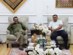 Bertemu Marsekal Muda TNI Novla Mirsyah, Bupati Eka Putra : Ini Wujud Nyata Komitmen Bersama Membangun Daerah