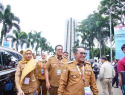 Komitmen Dukung Kebijakan Nasional, Bupati dan Wabup Tanah Datar Hadiri Rakornas 2026