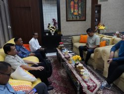 Perkuat Sinergi antar Instansi, Kakantah Lima Puluh Kota Terima Kunjungan Sekretaris Universitas Andalas