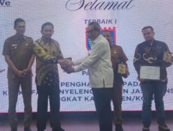 Dinas PUPR Kota Payakumbuh Raih Penghargaan Terbaik I Kinerja Pembinaan Jasa Konstruksi Wilayah Barat