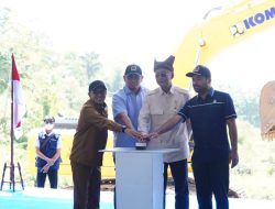 Ground Breaking Dilaksanakan, Sabo Dam Resmi Mulai Dibangun di Wilayah Tanah Datar