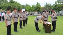 AKBP Ricky Ricardo Pimpin Upacara Serah Terima Jabatan di Lingkungan Polres Payakumbuh