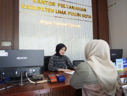 Kantah Lima Puluh Kota Tetap Buka Layanan Pertanahan saat Cuti Bersama Idul Fitri