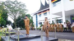 Pimpin Apel Gabungan Siap Cuti Lebaran, Bupati Kembali Tekankan Disiplin ASN