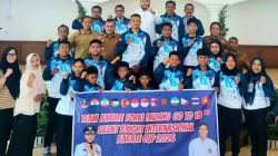 Ikuti 15th Silent Knight International Karate Cup 2026, Wako Fadly Amran Lepas Tim Atlet FORKI Kota Padang