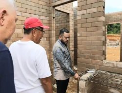 Wako Fadly Amran Tinjau Pembangunan Huntap bagi Warga Terdampak Bencana