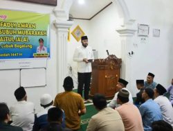 Monitoring Kegiatan Subuh Mubarakah, Wako Fadly Amran Dorong Progul Smart Surau dan Padang Rancak