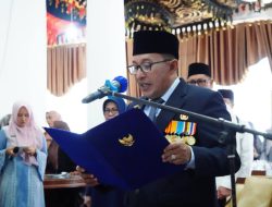 Bupati Eka Putra Kembali Lantik dan Ambil Sumpah 9 Pejabat Manejerial