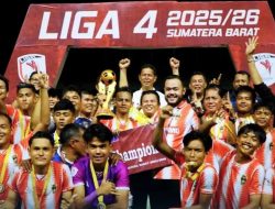 PSP Padang Juara Liga 4 Sumbar, Taklukkan PSPP Padang Panjang 3-2