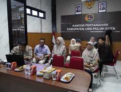 Kelola Barang Milik Negara secara Transparan dan Akuntabel, Kantah Lima Puluh Kota Gelar Kegiatan Lelang Aset