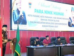 Perkuat Kearifan Lokal, Fadly Amran Bahas Harmonisasi Hukum Pidana Adat Bersama LKAAM Sumbar