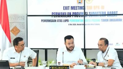 Pemko Padang dan BPK Sumbar Gelar Exit Meeting, Targetkan WTP ke-13 untuk LKPD 2025