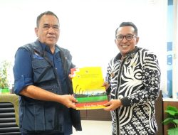 Dorong Percepatan Huntap Pascabencana, Bupati Eka Putra Sambangi BNPB