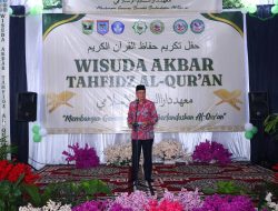 102 Santri Darussalam Ikuti Wisuda Tahfidz, Wawako Elzadaswarman Tekankan Penguatan Iman
