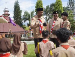 Wabup Ahmad Fadly Hadiri Pelantikan Saka Bhayangkara Polres Tanah Datar