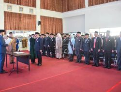 Fadly Amran Lantik Sekda dan Jajaran PJU Pemko Padang, Tekankan Inovasi dan Implementasi Visi Misi
