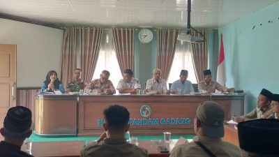 Kantor Pertanahan Kabupaten Lima Puluh Kota Hadiri Rapat Penyelesaian Permasalahan Tanah Ulayat di Nagari Pandam Gadang