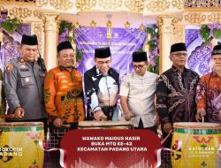 Wawako Maigus Nasir Buka MTQ Ke-42 Kecamatan Padang Utara