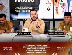 Perubahan Perda Pajak dan Restribusi Daerah Dibahas, Pemko padang Fokus pada Optimalisasi PAD Dan Pelayanan Publik