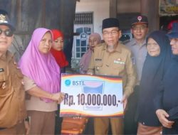 Korban Kebakaran Di Banjaran Terima BSST, Maigus Nasir: Semoha Meringankan Beban Keluarga