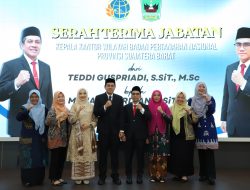Kakantah Lima Puluh Kota Hadiri Serah Terima Jabatan Kepala Kanwil BPN Provinsi Sumatera Barat, Perkuat Sinergi dan Komitmen Pelayanan Pertanahan
