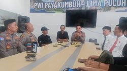 Kapolres Payakumbuh Silahturahmi dengan PWI Paliko, Perkuat Sinergi Jaga Kamtibmas