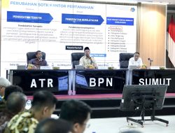 Pengarahan di Kanwil BPN Provinsi Sumatera Utara, Menteri Nusron Minta Jajaran Utamakan Kemudahan Layanan bagi Masyarakat