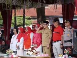 113 Kontingen Meriahkan Pawai Alegoris HUT Ke-81 RI di Payakumbuh