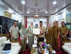 Kepastian Hukum untuk Korban Bencana, Kantor Pertanahan Lima Puluh Kota Serahkan Sertipikat Hunian Tetap kepada Pemerintah Daerah