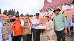 Wujud Solidaritas, Pemko Payakumbuh Salurkan Bantuan dan Terjunkan Tim Bersihkan Material Galodo Solok