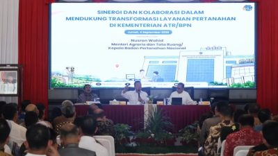 Menteri ATR/Kepala BPN: Transformasi Organisasi dan Layanan Pertanahan Harus Bermuara pada Kepastian bagi Masyarakat