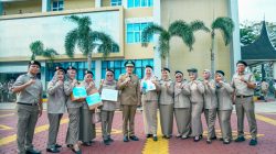 Kantor Pertanahan Kabupaten Lima Puluh Kota Hadiri Upacara HANTARU 2026 di Kanwi BPN Sumatera Barat