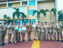 Kantor Pertanahan Kabupaten Lima Puluh Kota Hadiri Upacara HANTARU 2026 di Kanwi BPN Sumatera Barat