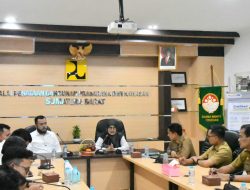 Fadly Amran Audiensi dengan BPBPK Sumbar Bahas Percepatan Penanganan Air Bersih dan Sampah